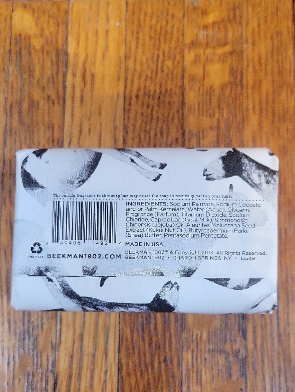 Beekman 1802 Vanilla Absolute Soap and Lip Balm Set New - Picture 3 of 5